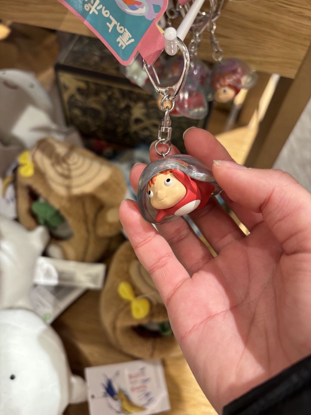 ponyo keychain!!