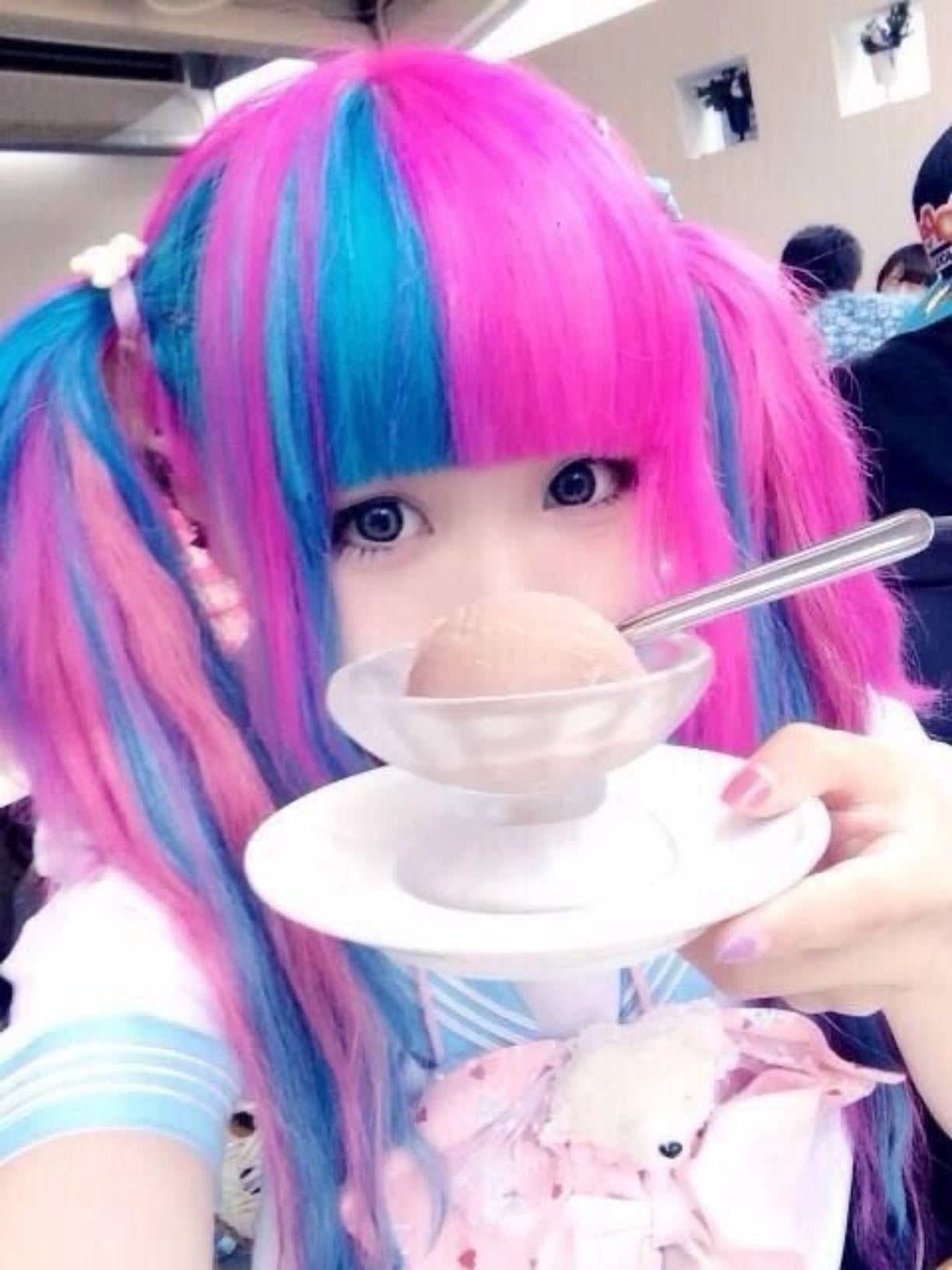 ⋆.˚ multicolor hair ⋆.˚୨୧