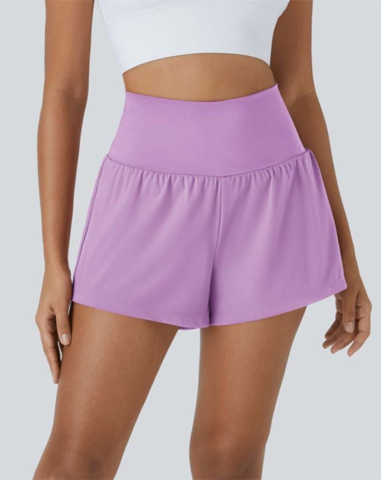 HALARA 2-in-1-Fitness-Shorts mit Gesäßtasche und seitlicher versteckter Tasche 7,6 cm - 27,95€