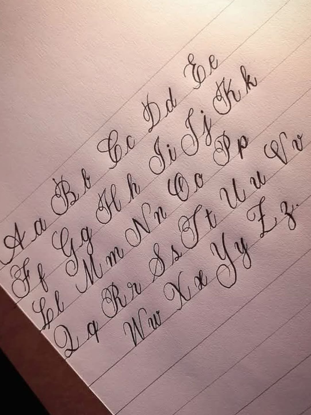 Learning Cursive
