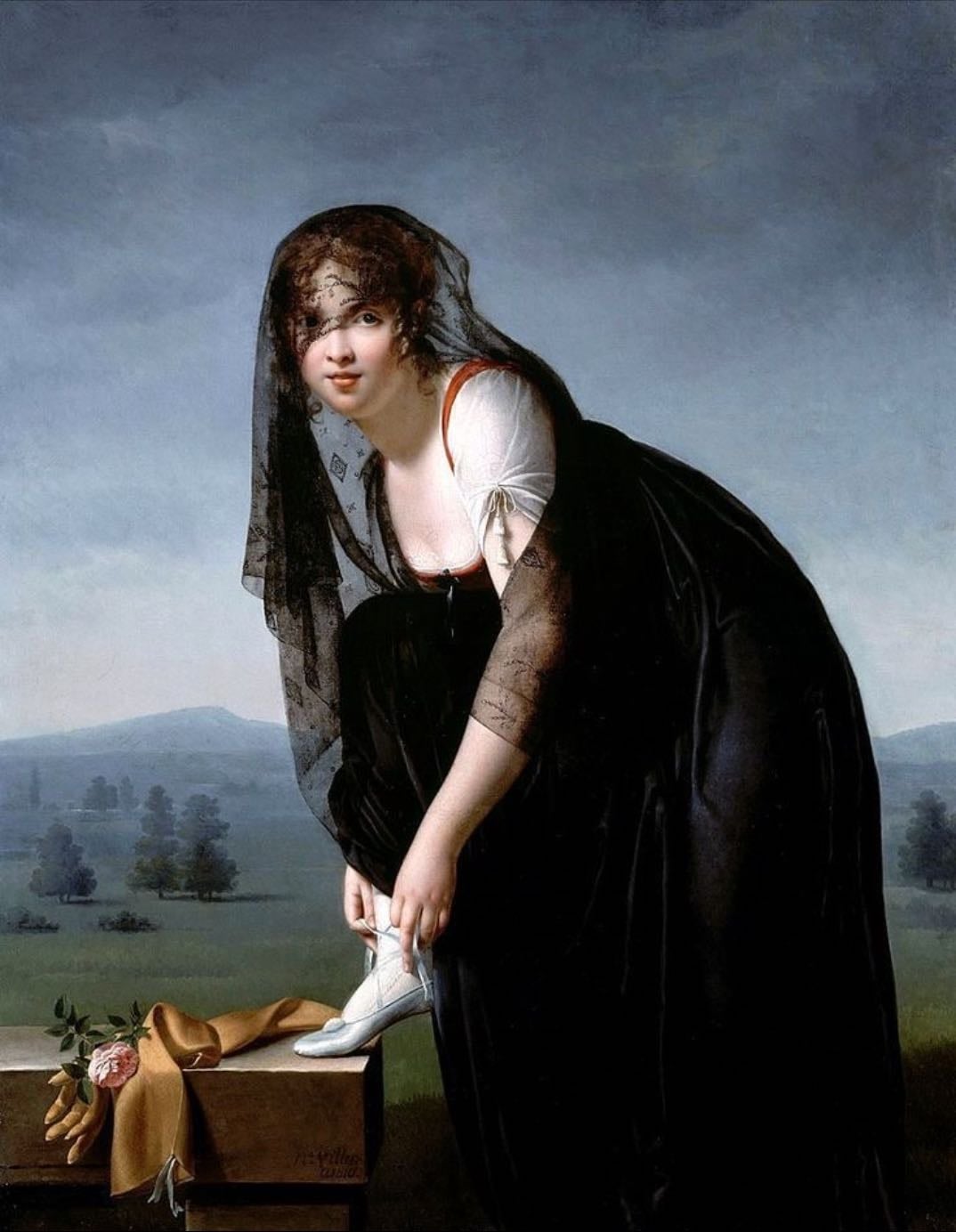 Study of a Woman - Marie Denise Villers - 1802