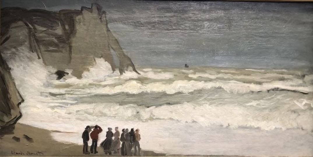 Rough Sea at Etretat ?? - Monet