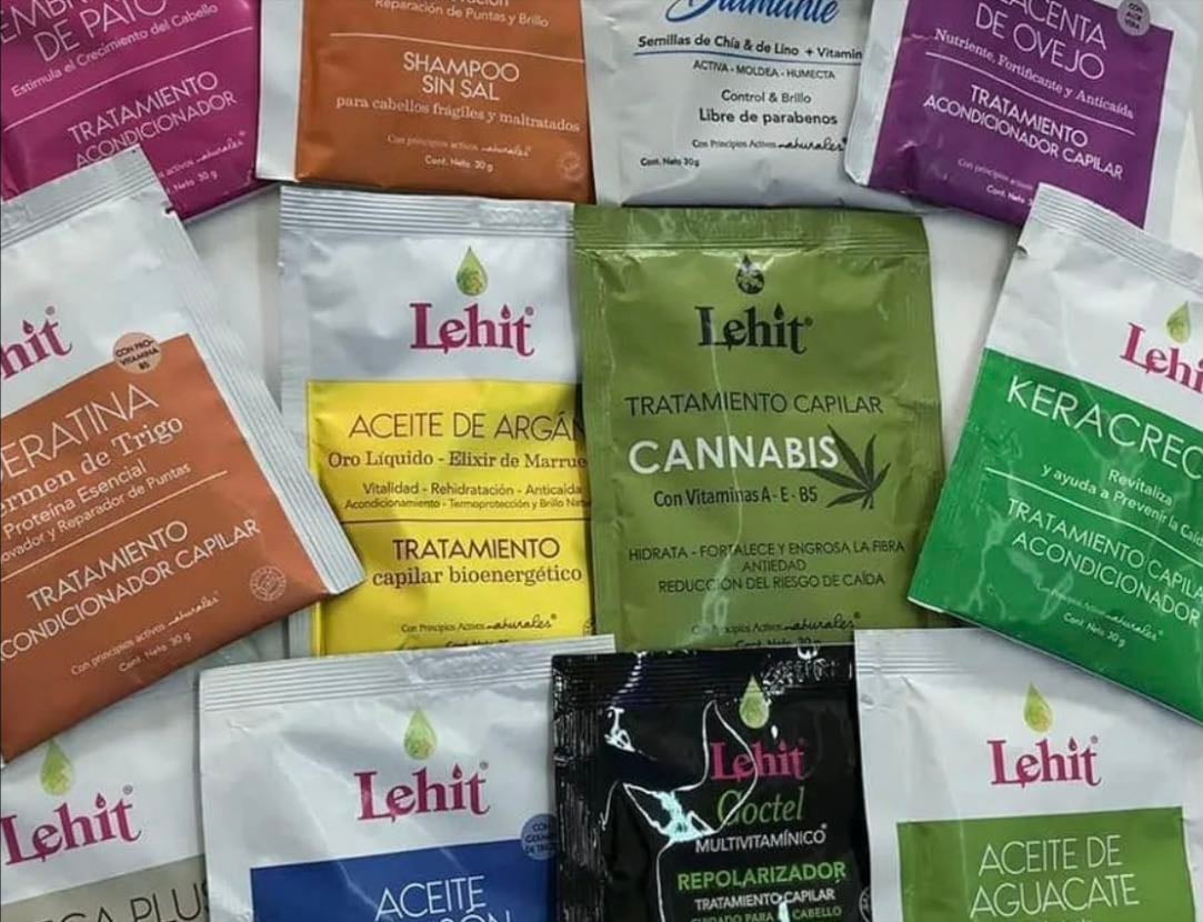 Mascarillas lehit - Son muy economicas, hay mucha variedad y todas dejan el cabello hermoso