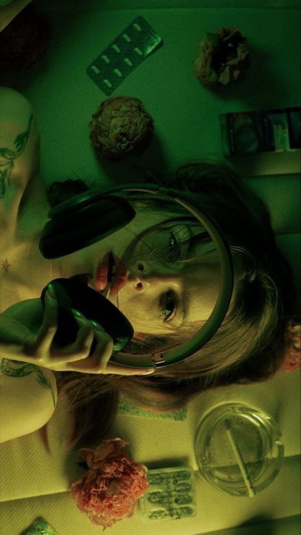 Dark green - Delve into more darker subject matters