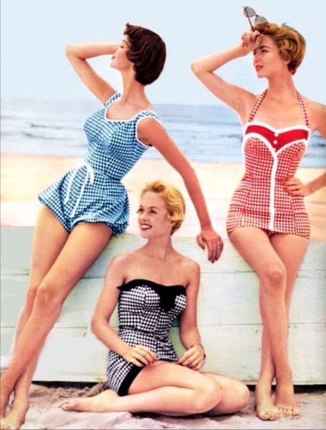retro swimsuit