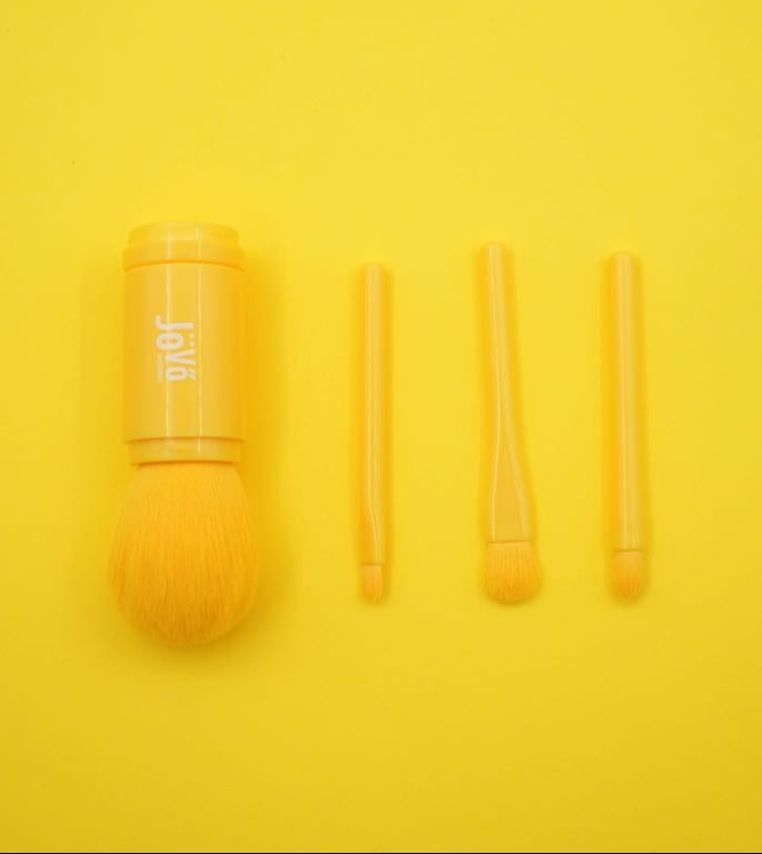 MAQUILLALIA_ Jovo - Set de brochas de viaje 4 en 1 - perfectsss para el bolso
