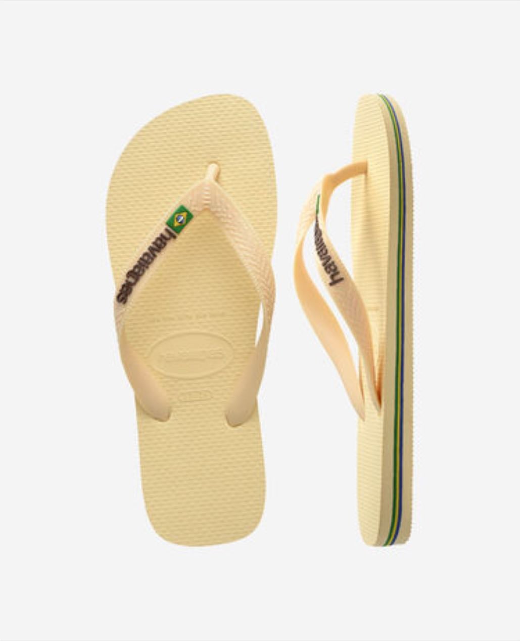 HAVAIANAS_ Havaianas Brasil Logo Buttercream - Color Buttercream. T39-40.