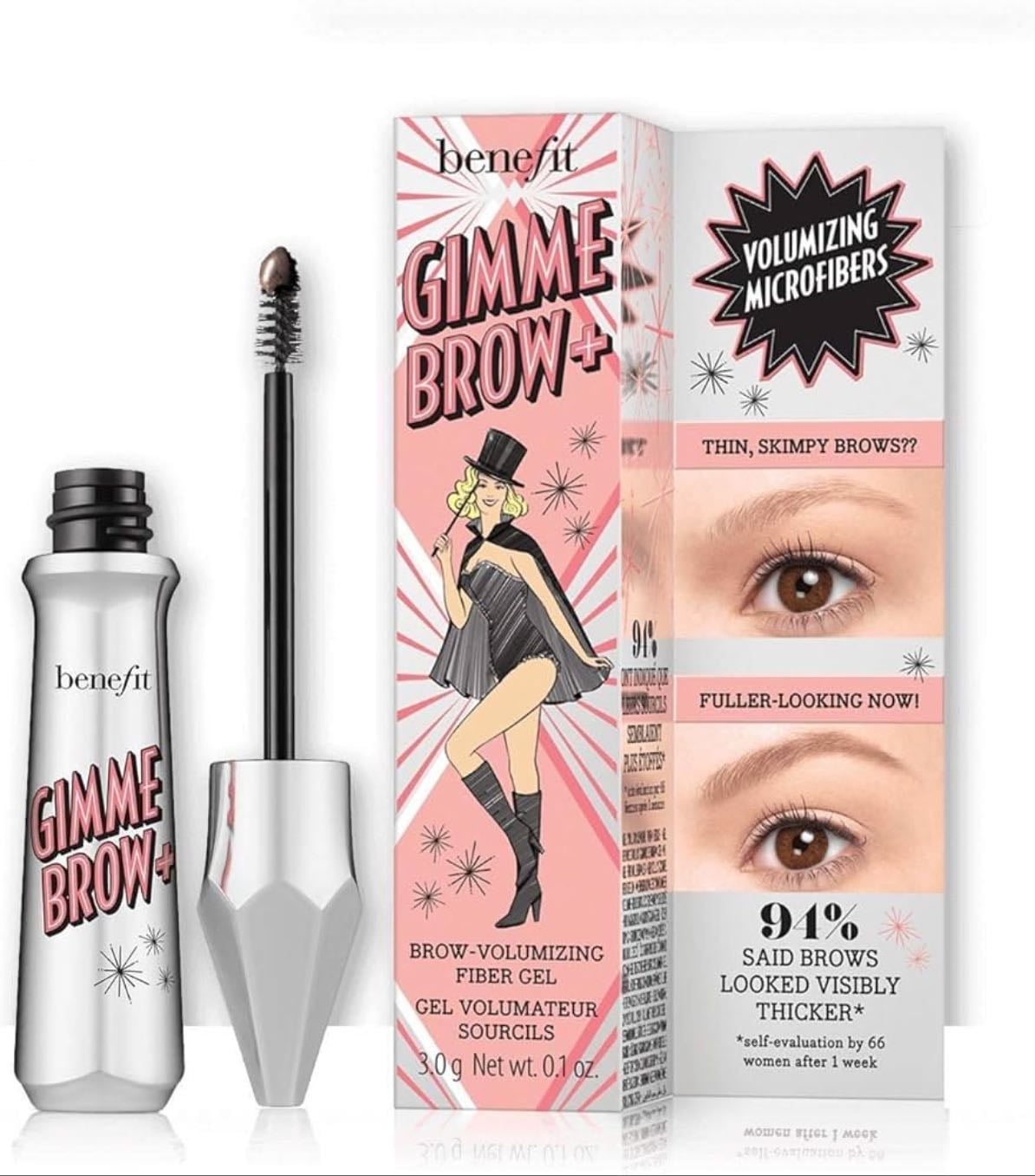 Benefit Gimme Brow+ Tinted Volumizing Eyebrow Gel