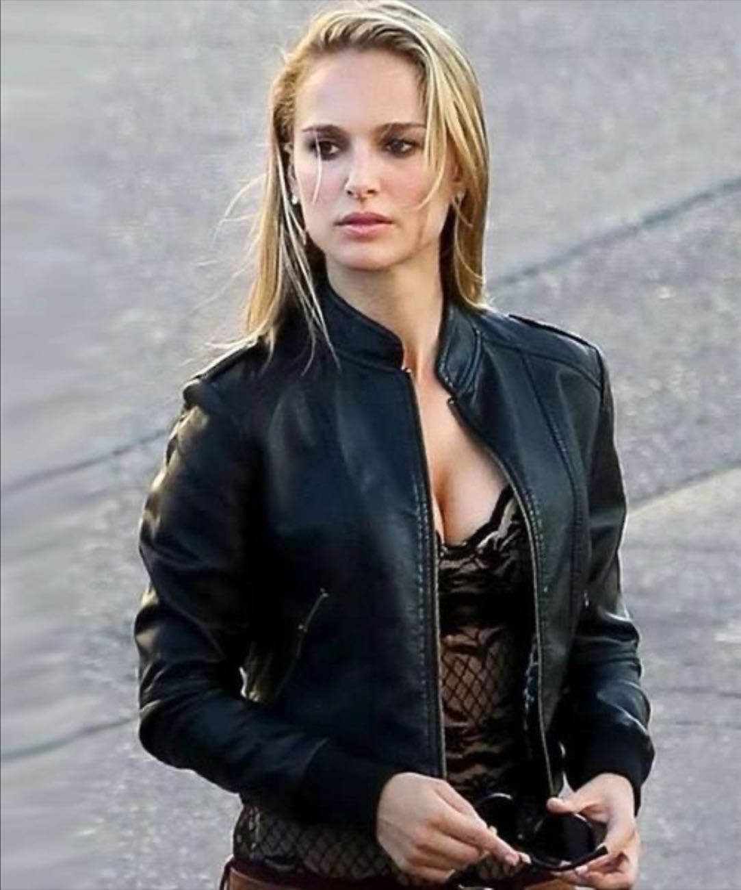 Leather jacket
