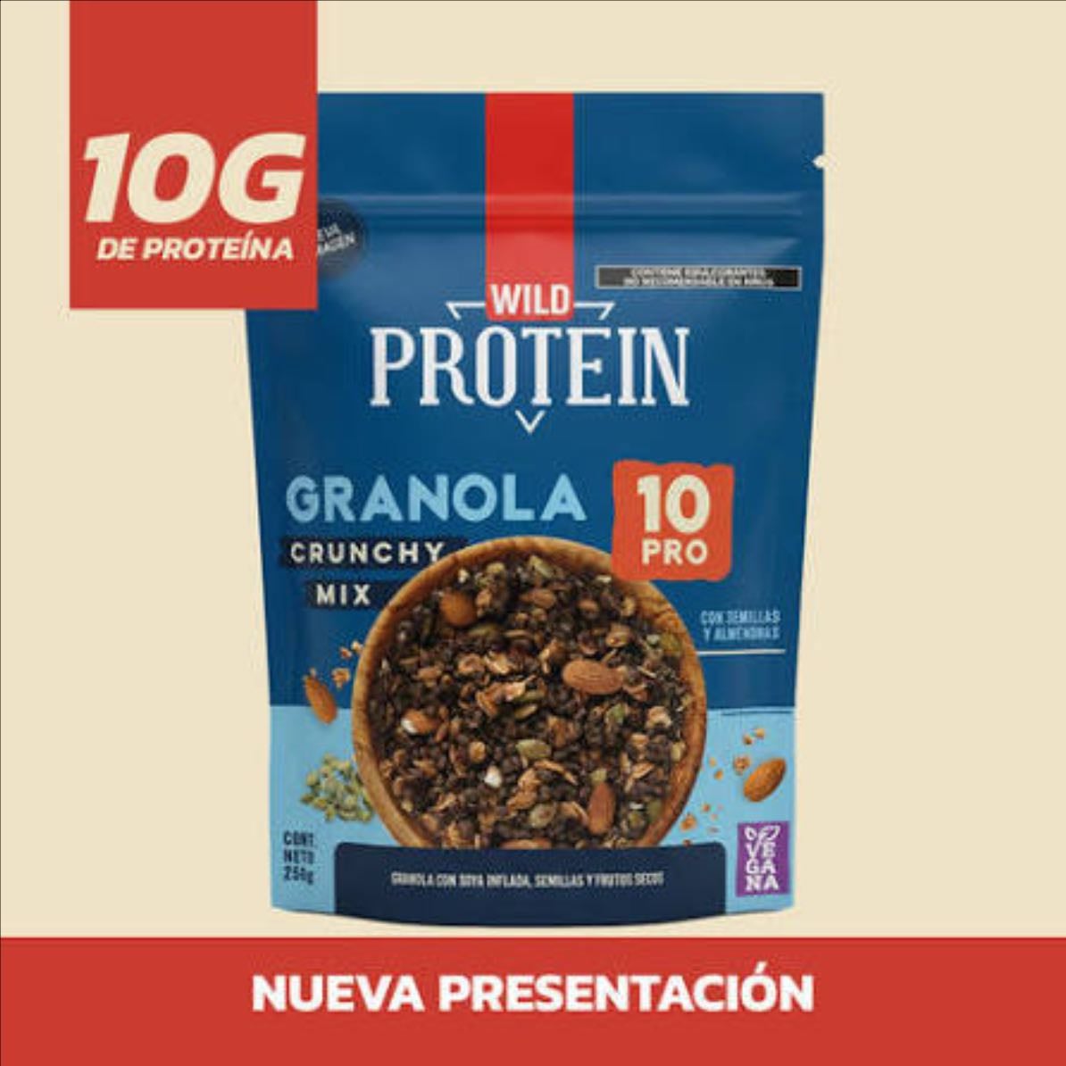 Wild protein granola