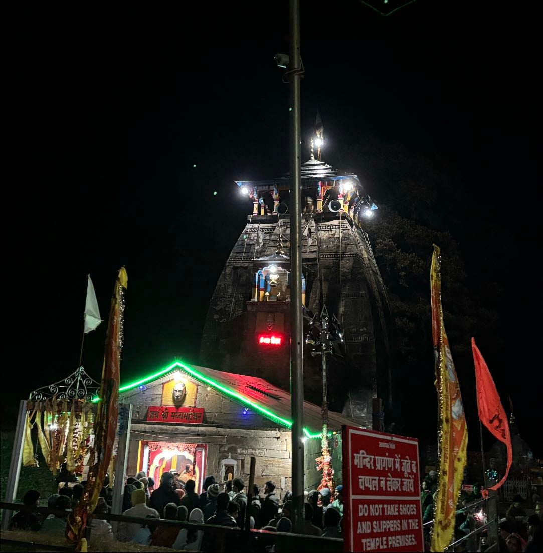 madhyamaheshwar temple <3