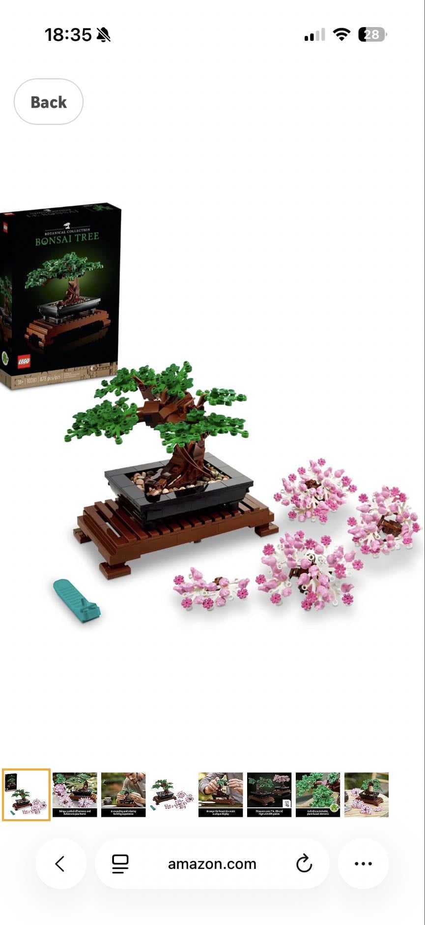 Lego Botanicals Bonsai Tree