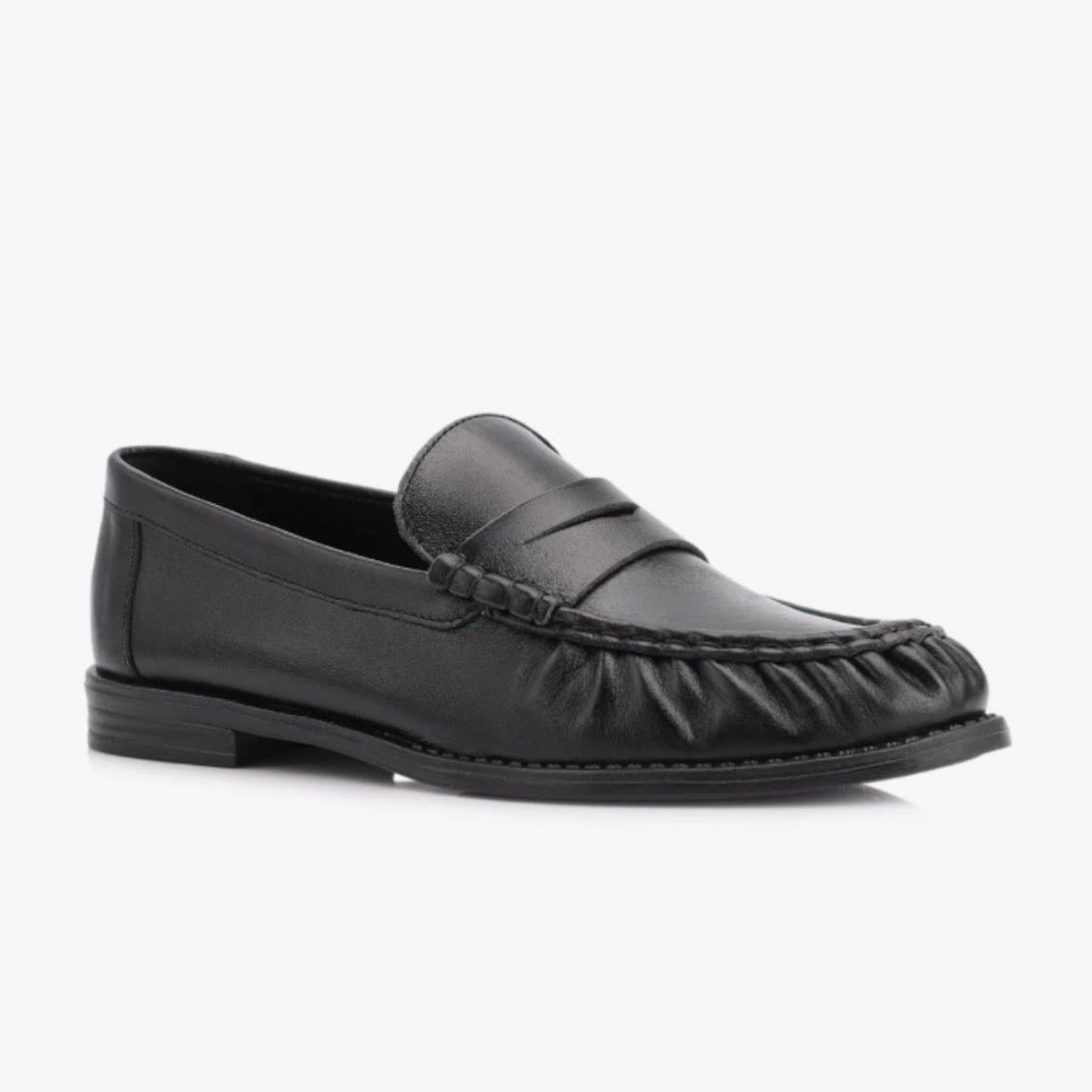 Mocassim Couro Preto Corello