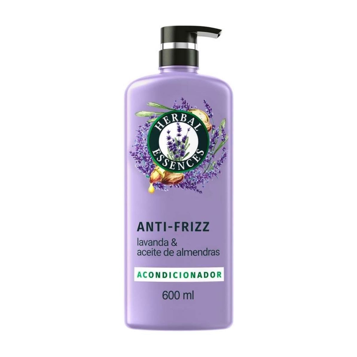 Acondicionador Herbal Essences Anti-Frizz - Lavanda & Aceite de Almendras