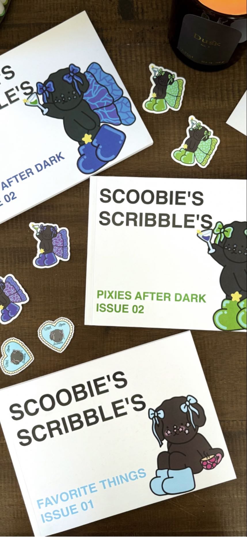 Scoobies Scribles - 1. Volumen 01
2. Volumen 02
3.. Volumen 03