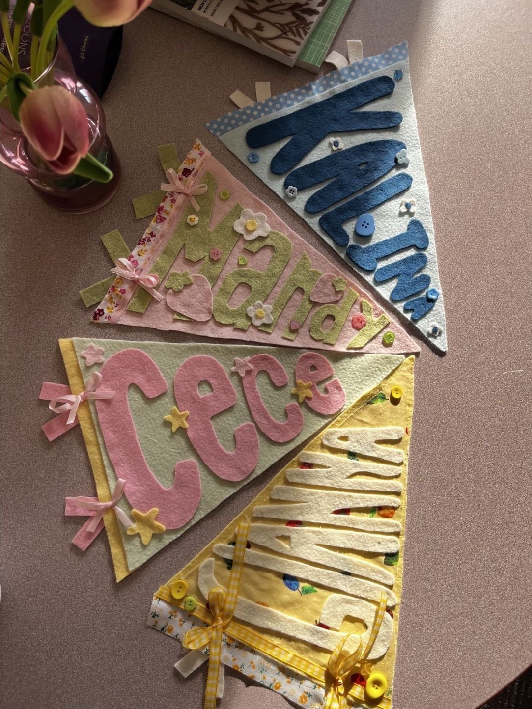 College banner with ur name