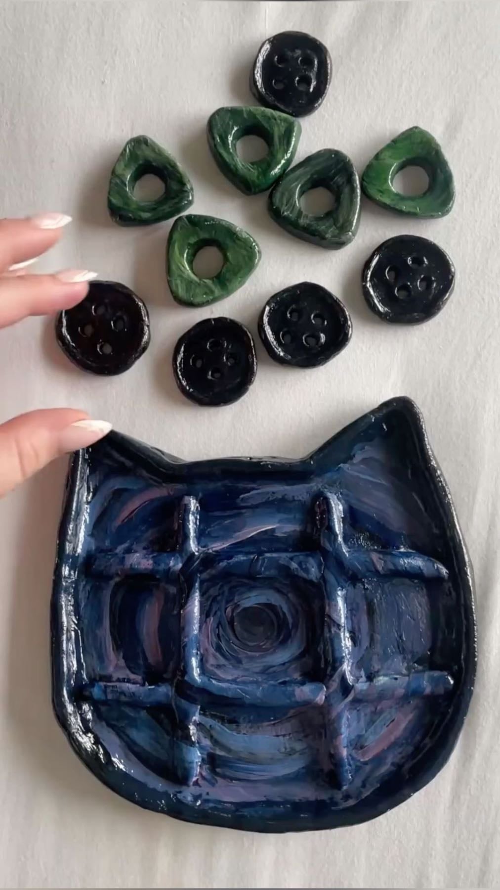 Clay crafts - Mini figures, trinket dishes, games, buttons, etc!