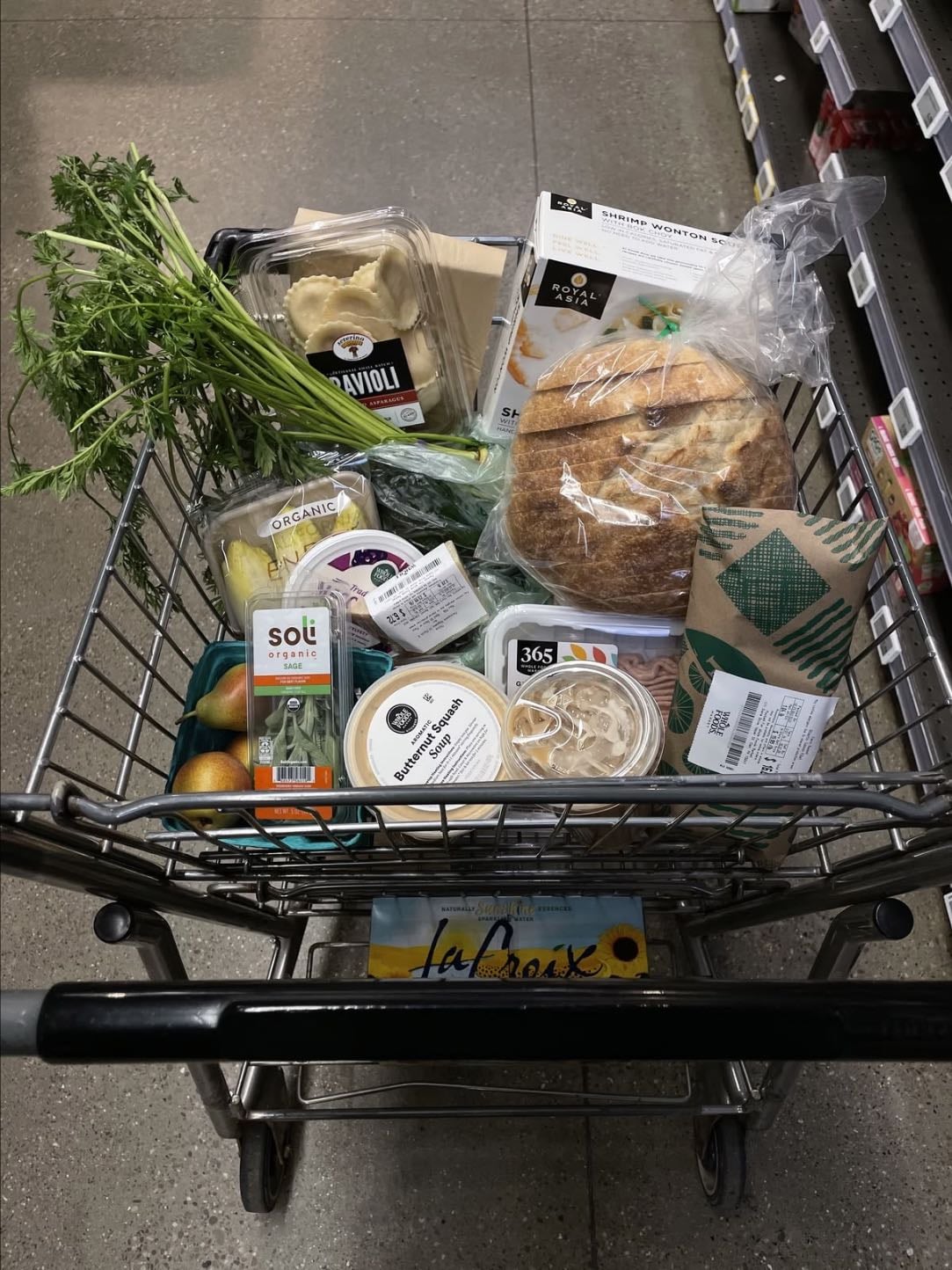 Go grocery shopping together and make a random meal - Even better if u both pick like 5 ingredients then have to make a meal out of th ingredients u got combined