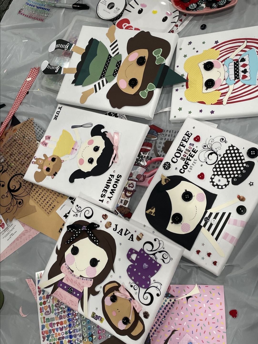Own lalaloopsy doll - Make yourself as a lalaloopsy doll on a canvas or turn it into an actual doll :)