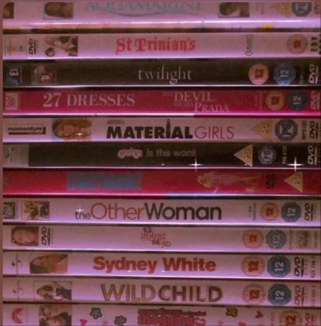2000s feels through films+series 🎥👛👠