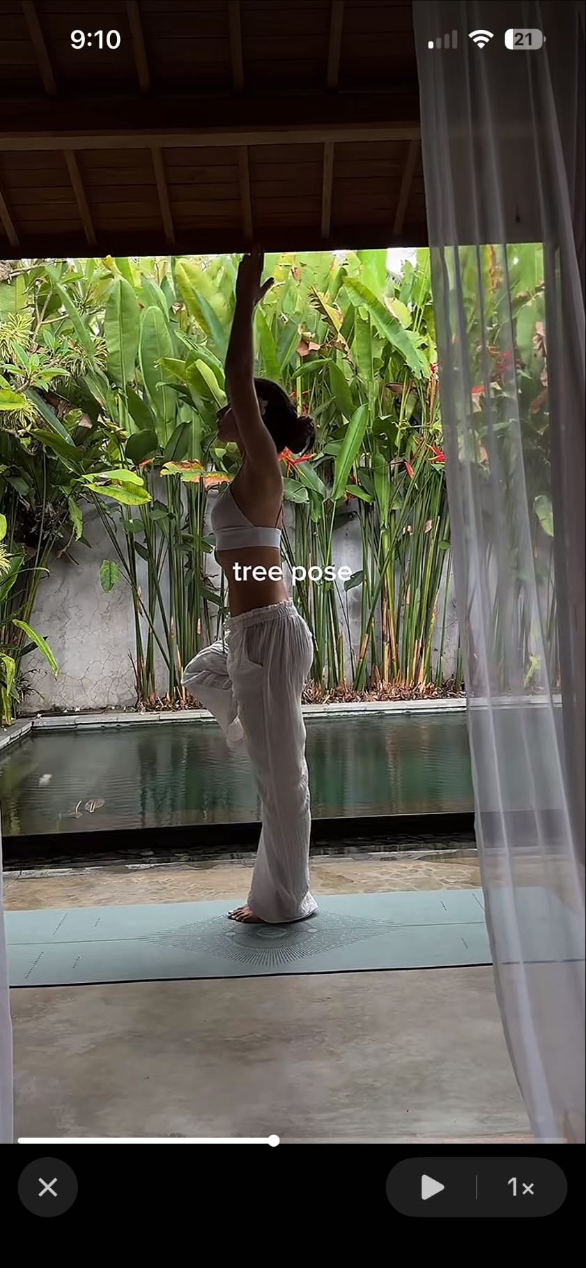 Tree pose