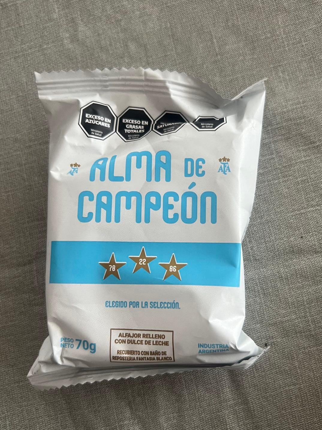 ALMA DE CAMPEÓN blanco