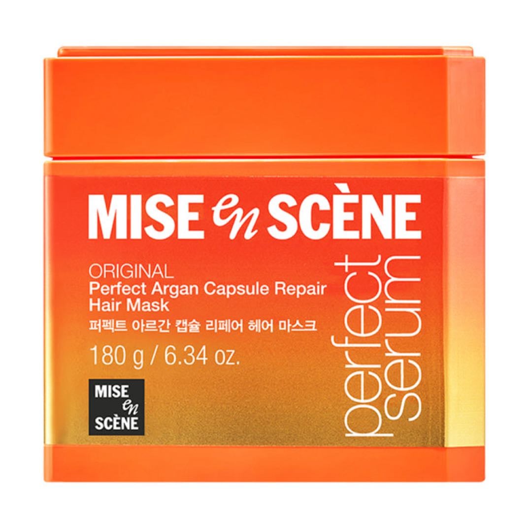 máscara capilar argan capsule