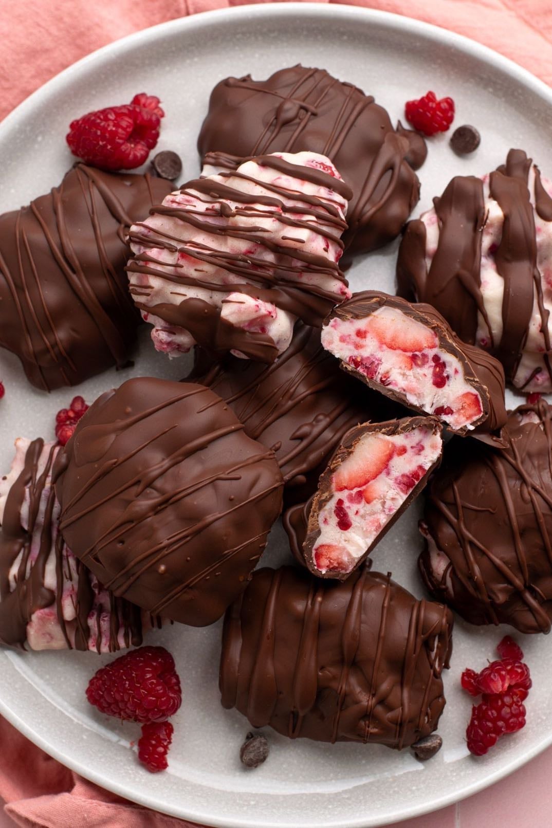 Fresas con chocolate