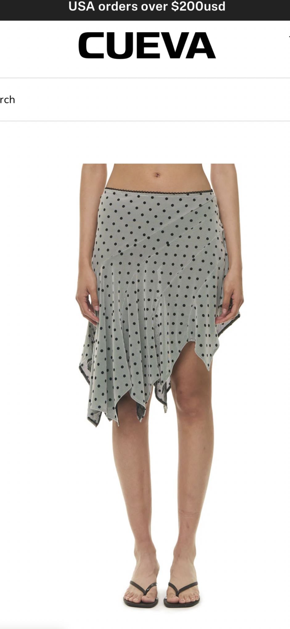 ODETTE SKIRT DOTS - Cueva MX