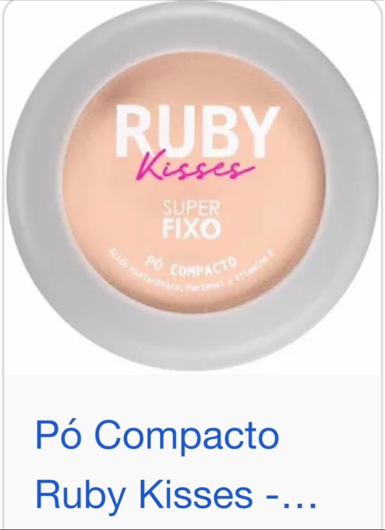 Pó compacto RubyKisses