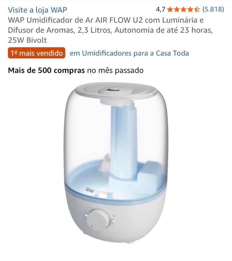 Umidificador de ar