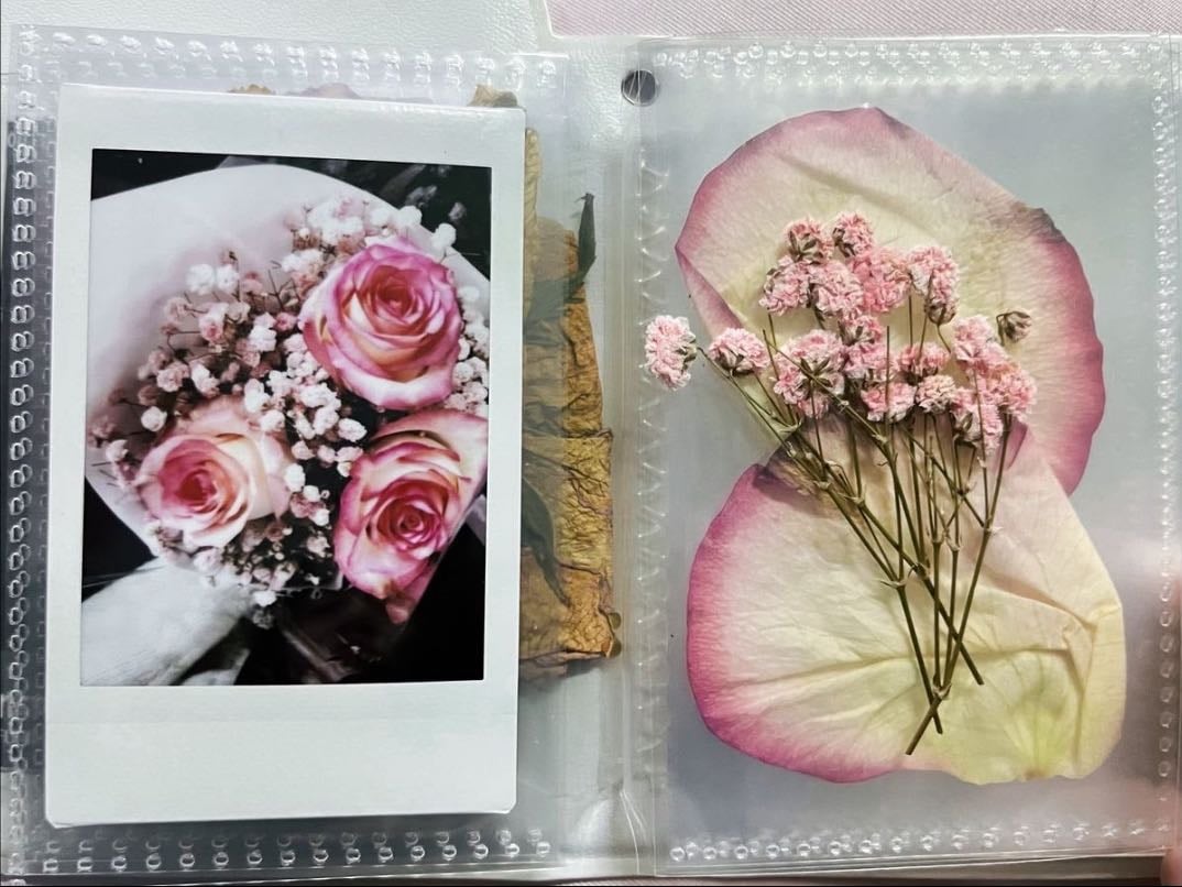 Álbum, cuadro de flores - De recuerdo 💕