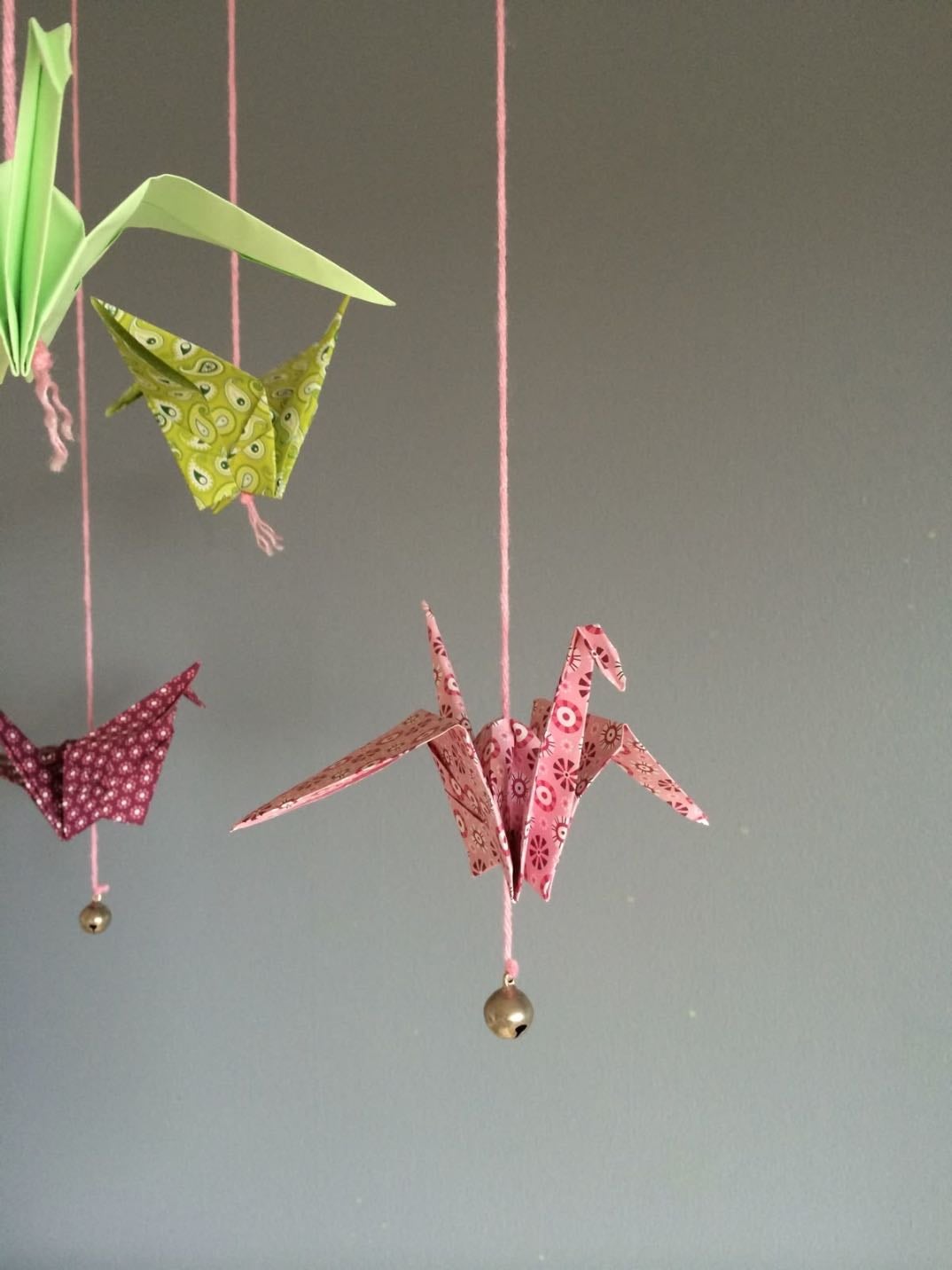 Colgante de origami