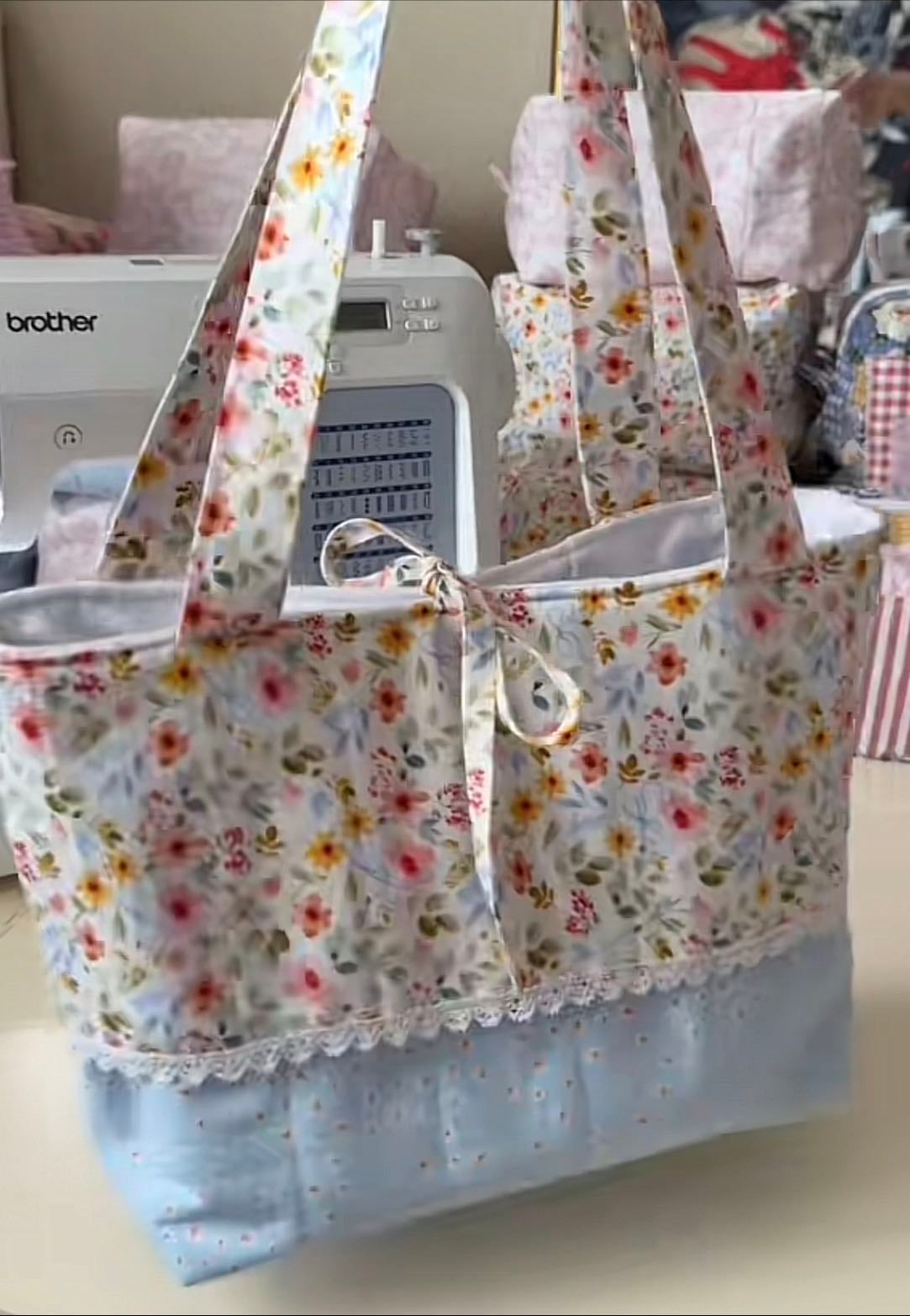 Spring totebag - loafandloomco