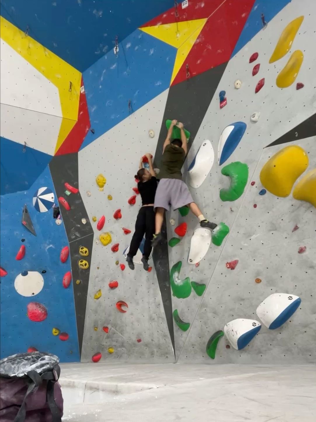 Rock climbing