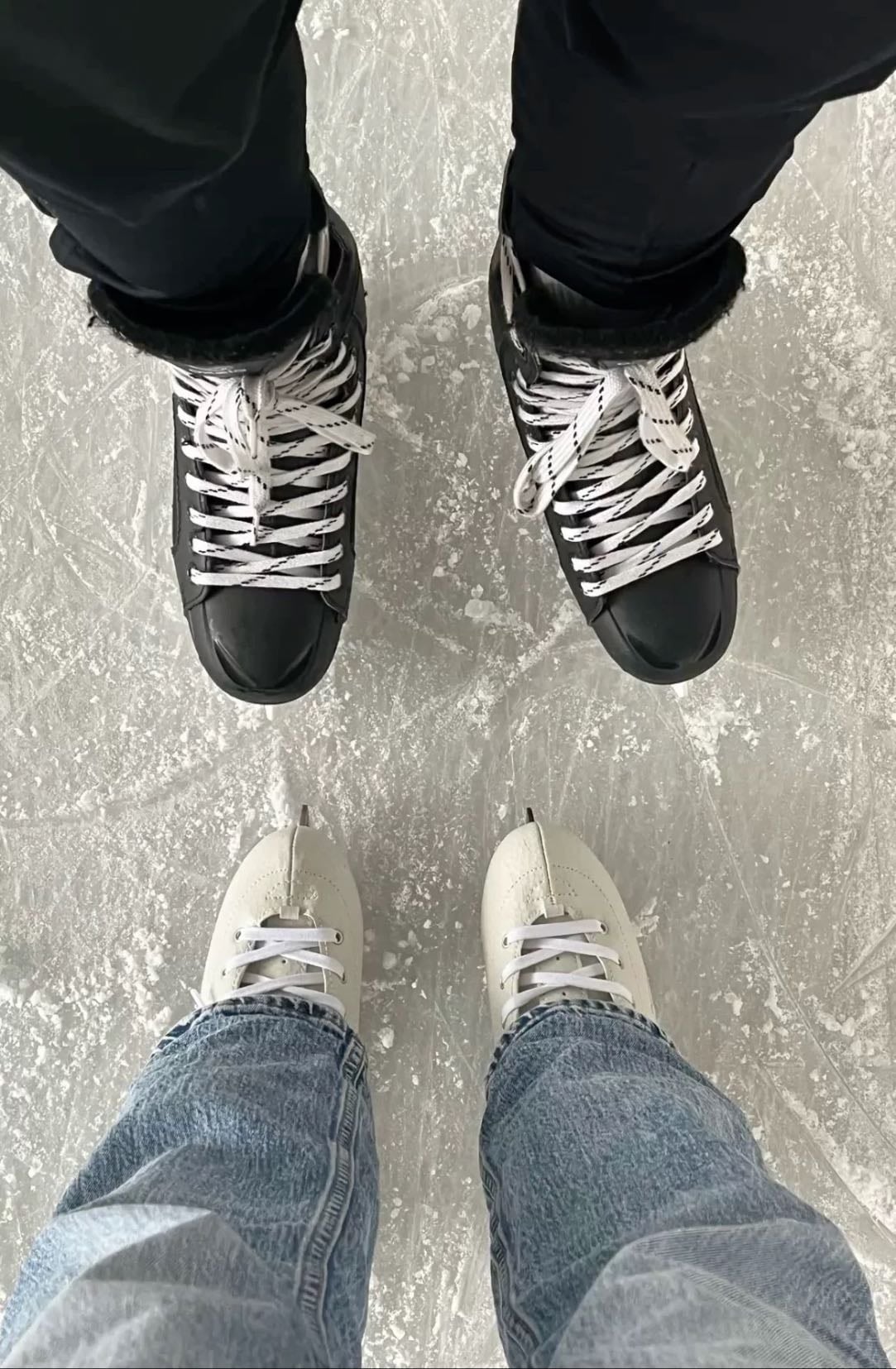 Ice skating