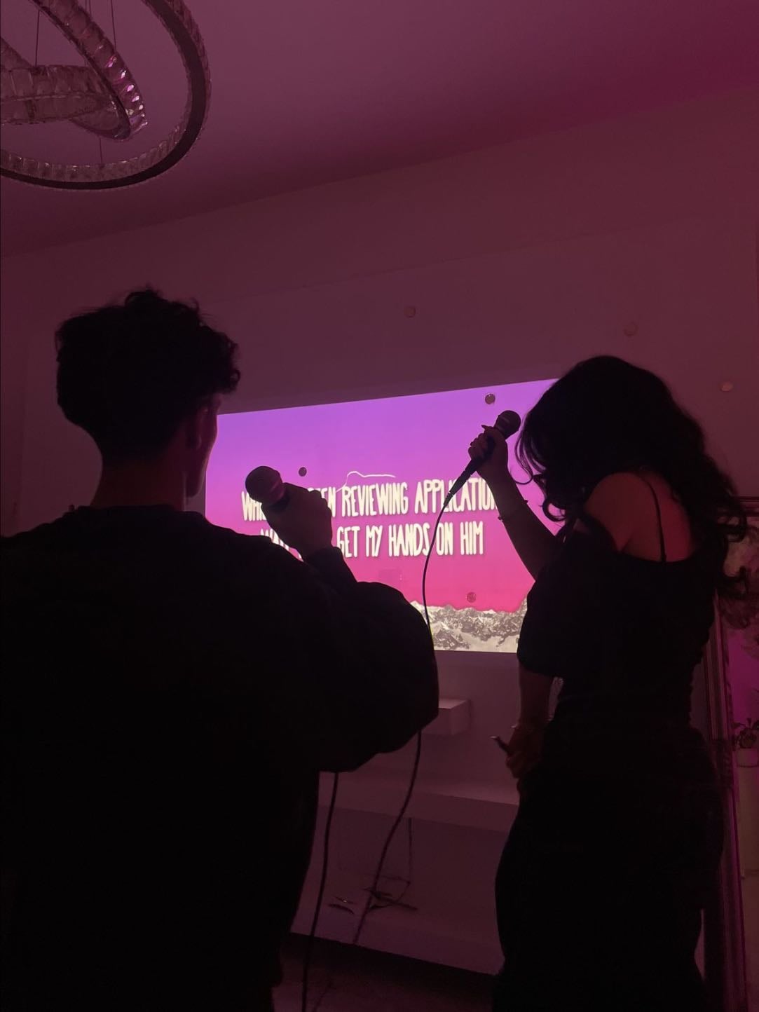 Karaoke and just dance