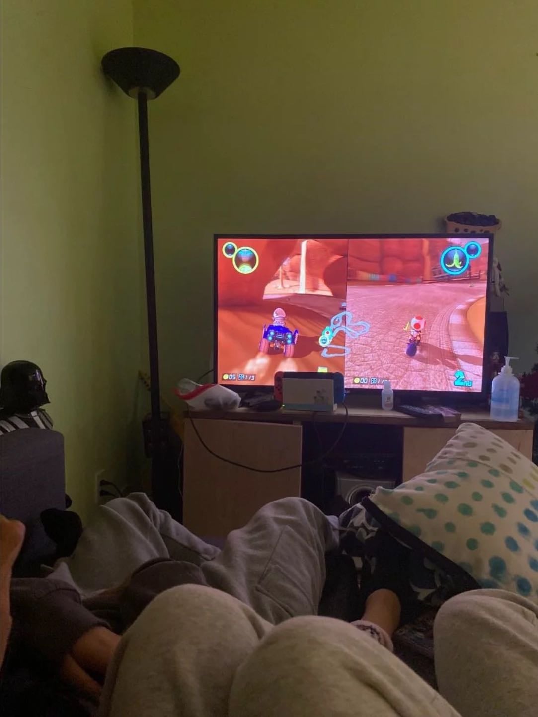Play video games
