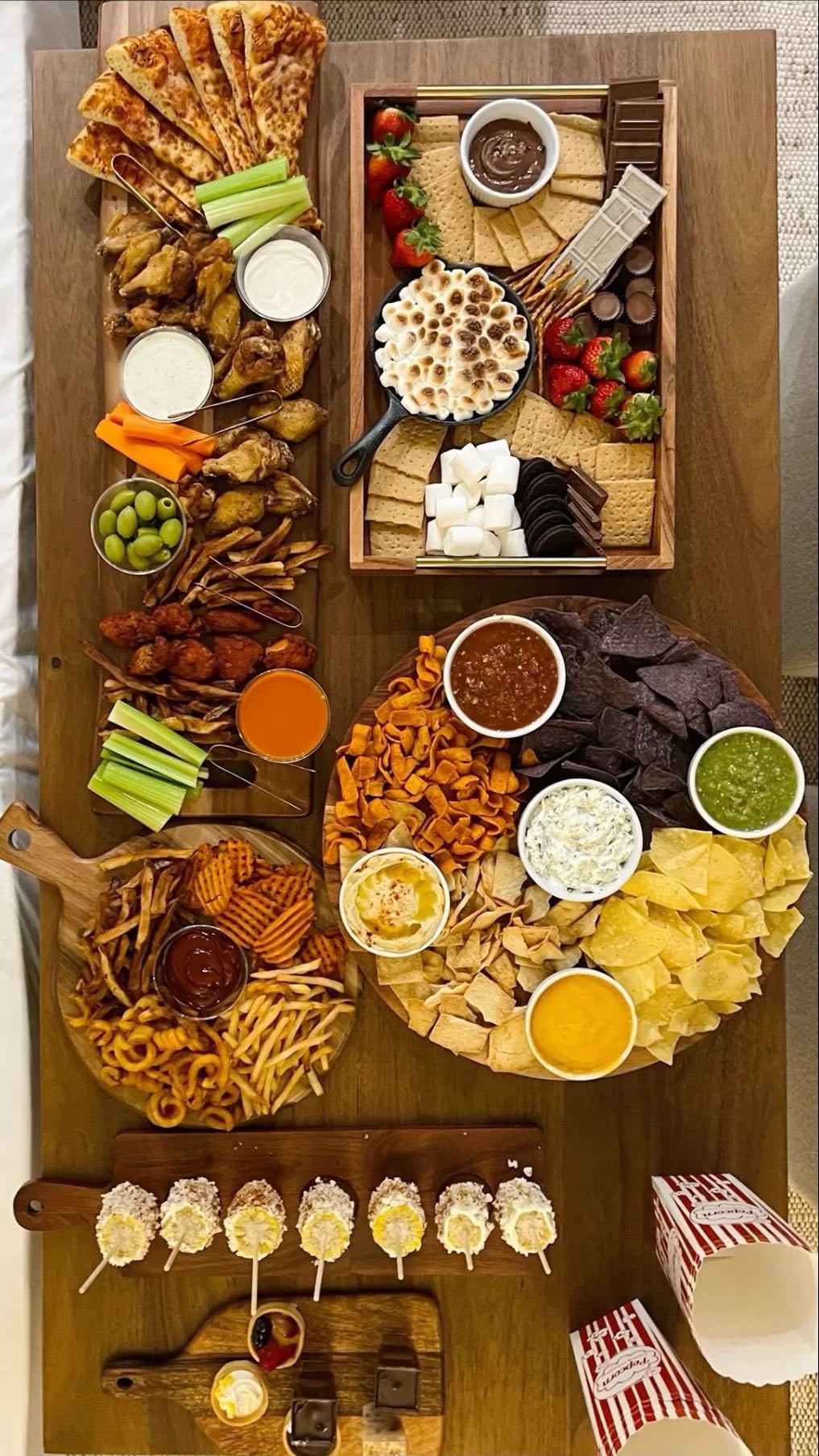 Appetizers movie night