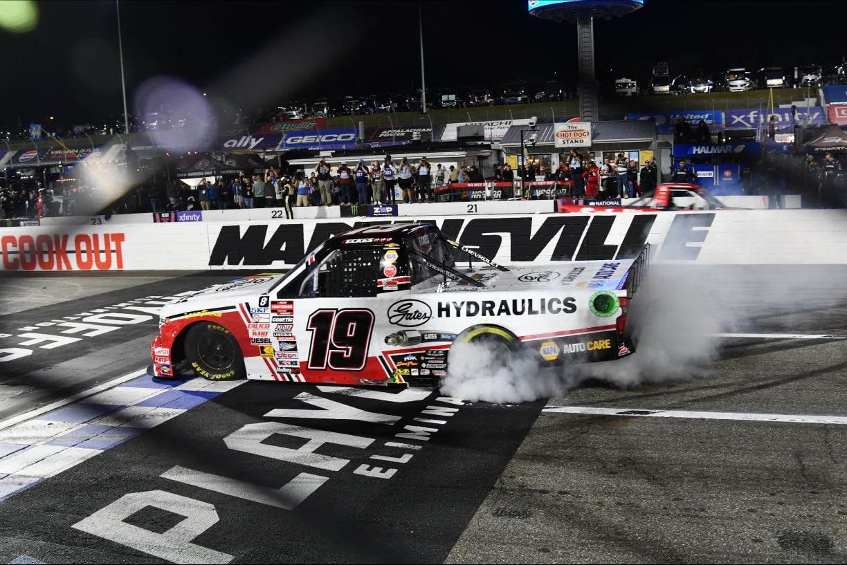 Martinsville 1 - It was alright. Probably could be lower but giving it fair rating because nothing terrible happened. Eckes led most of race followed by Majeski