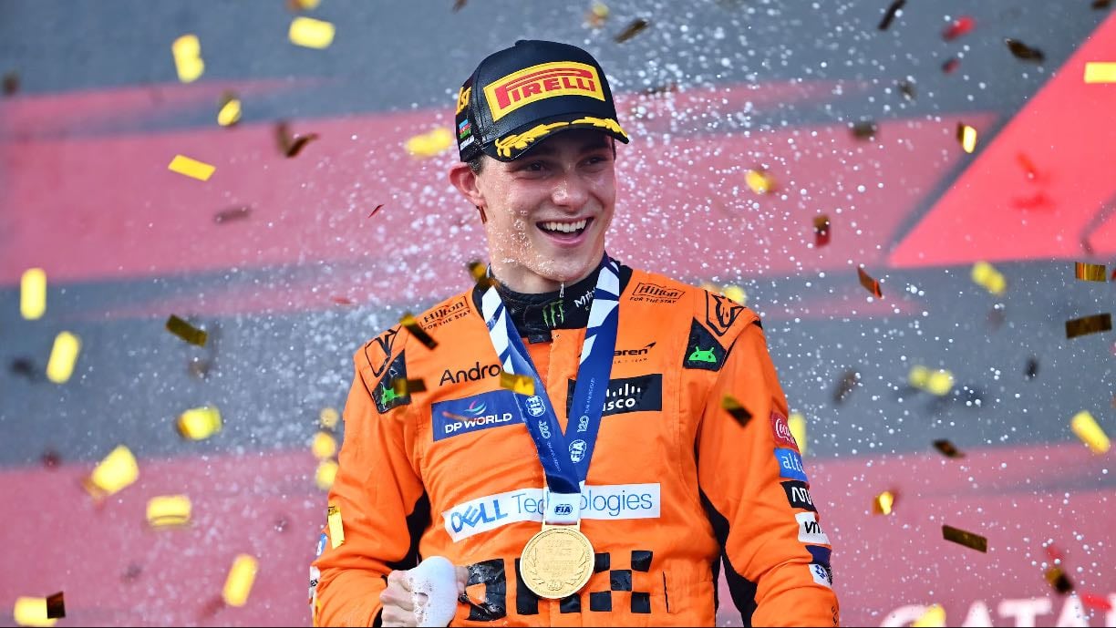 Azerbaijan Grand Prix - Piastri wins second F1 race. Don't remember much but passed Charles for first. Thanks to crashes by Sainz and Perez, McLaren took over constructor lead