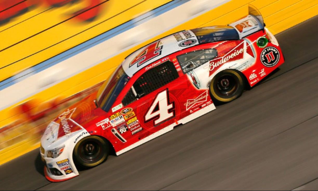 Southern 500 - Harvick rebounds after run of bad finishes. He leads over 200 laps and wins with four tires on final pit stop. He holds off Dale and JJ on G/W/C