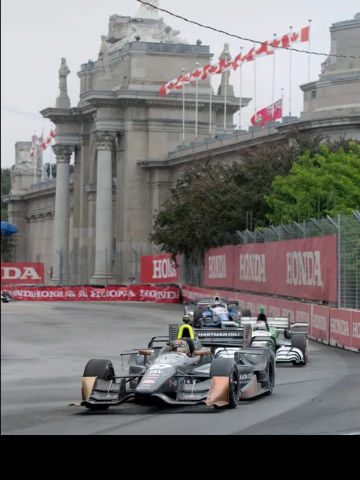 Toronto - Newgarden's second win. Pit call strategy worked in their favor as his teammate Filippi came in P2.