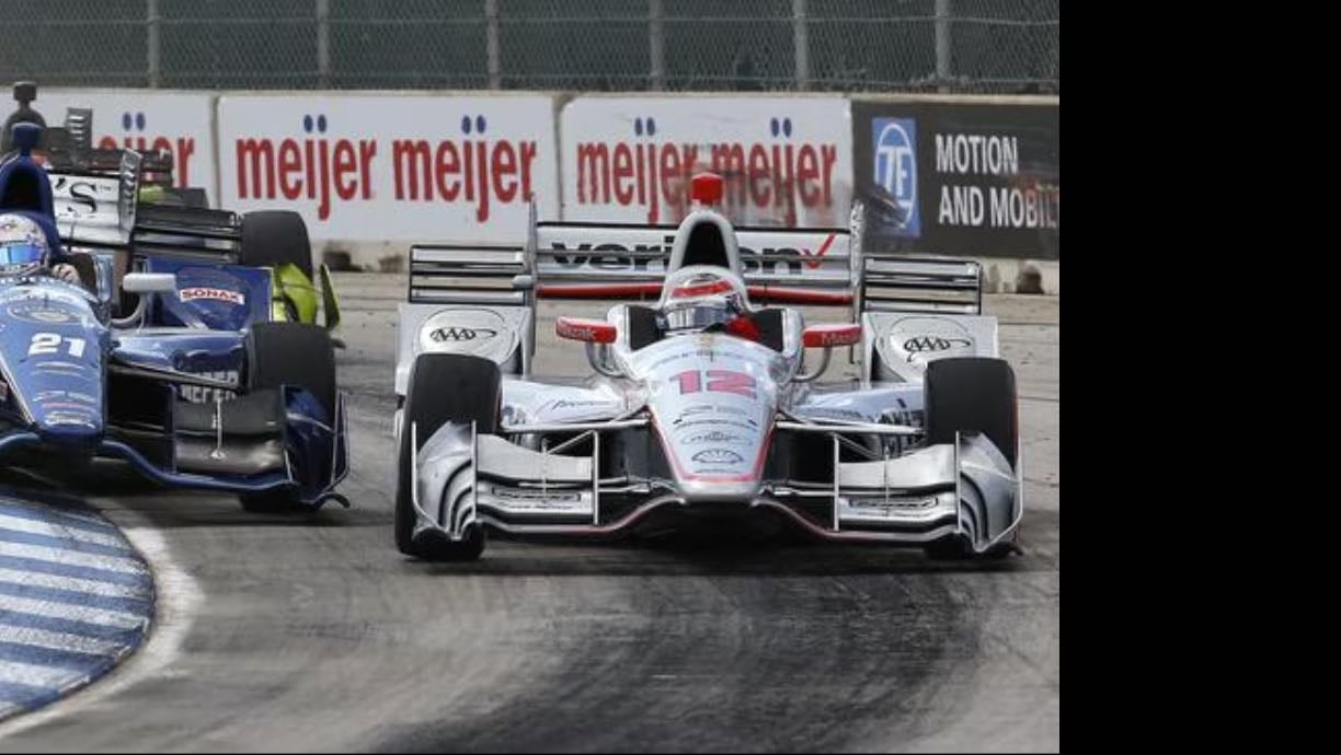 Detroit 2 - Simon led most of the race until Helio took lead. He was in control until caution and had to pit. Power passed Simon on restart and never looked back