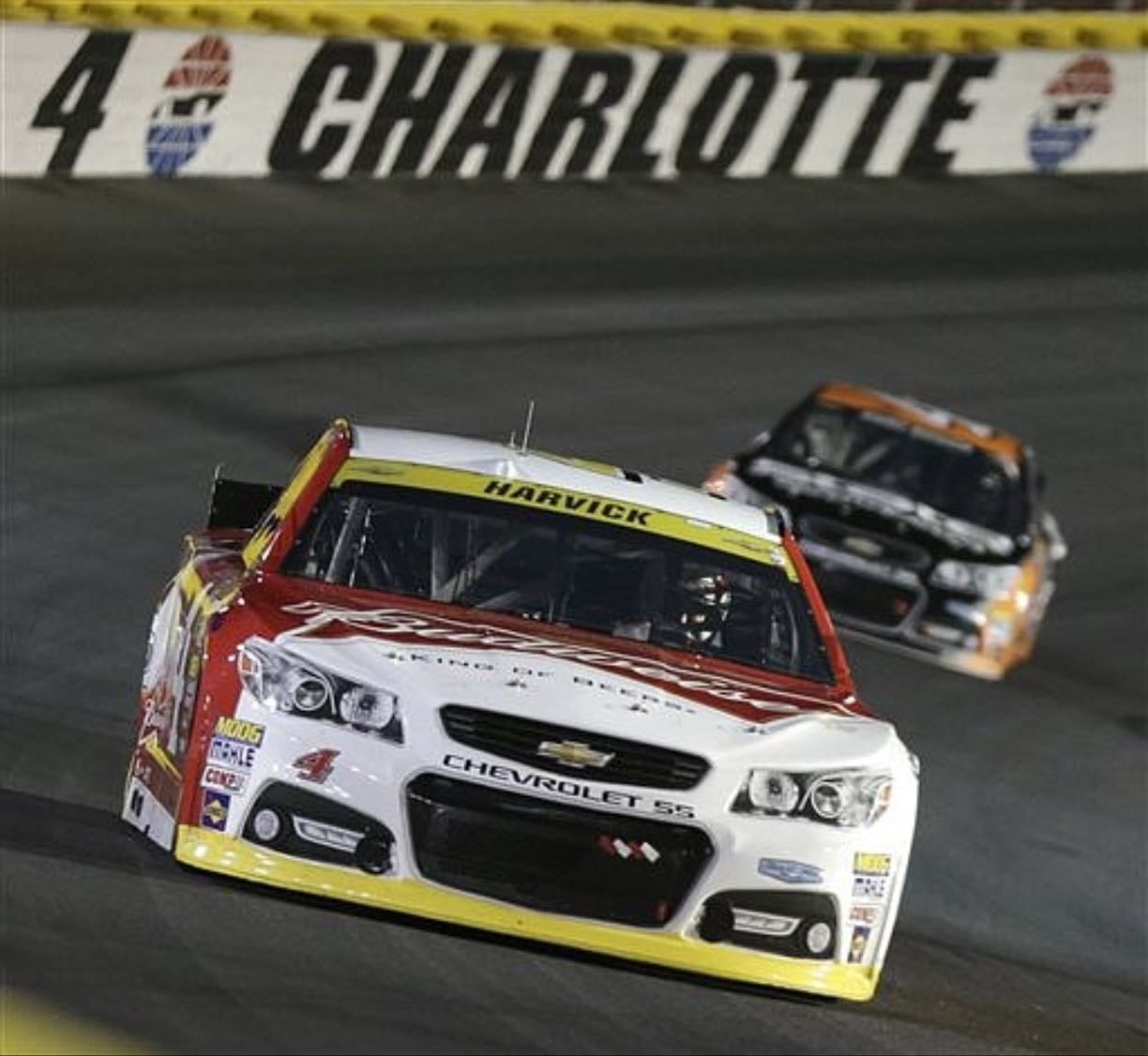 Charlotte 2 - Entertaining race most known for post-race scuffle involving Brad, Denny and Matt. Several leaders but mostly Harv who led 146 and beat 24 on final restart