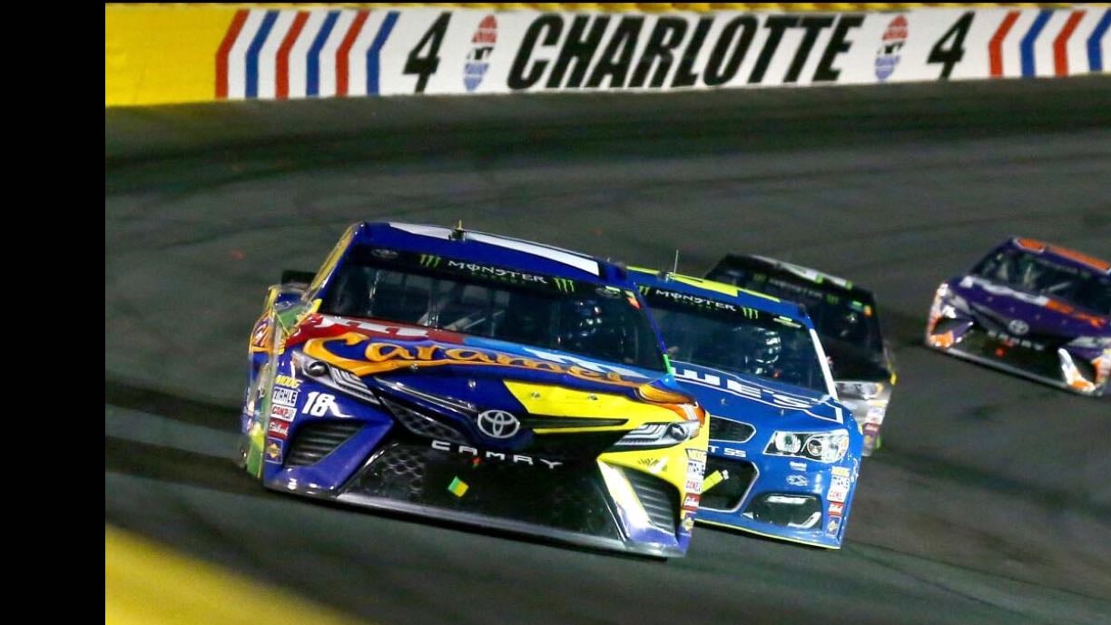 All-Star Race - Larson was the best car but bad pit stop hurt him. KyB lined up third on final restart and got by BK who was on old tires. 18% rating