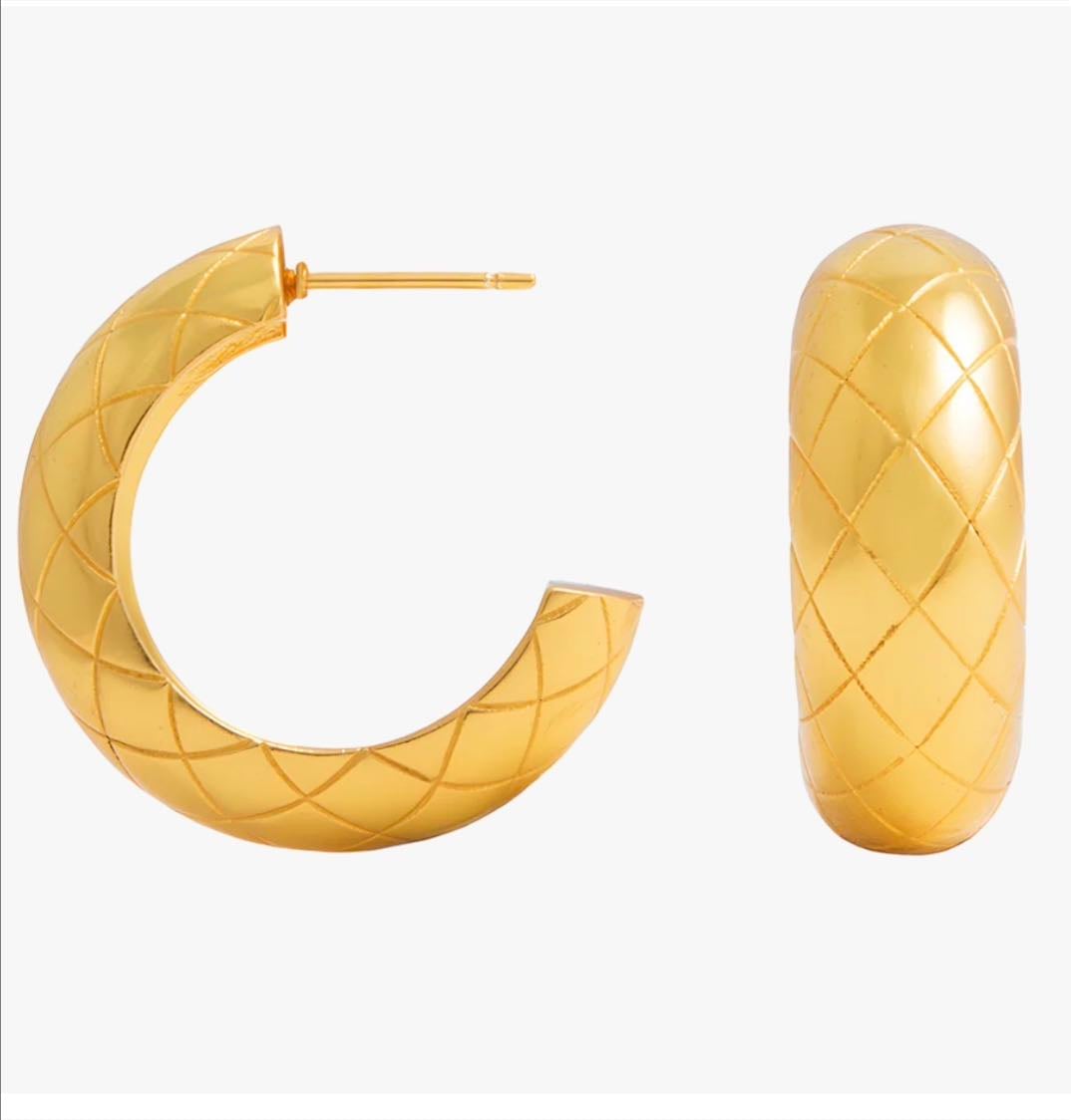 Pendientes Aros Crocodile