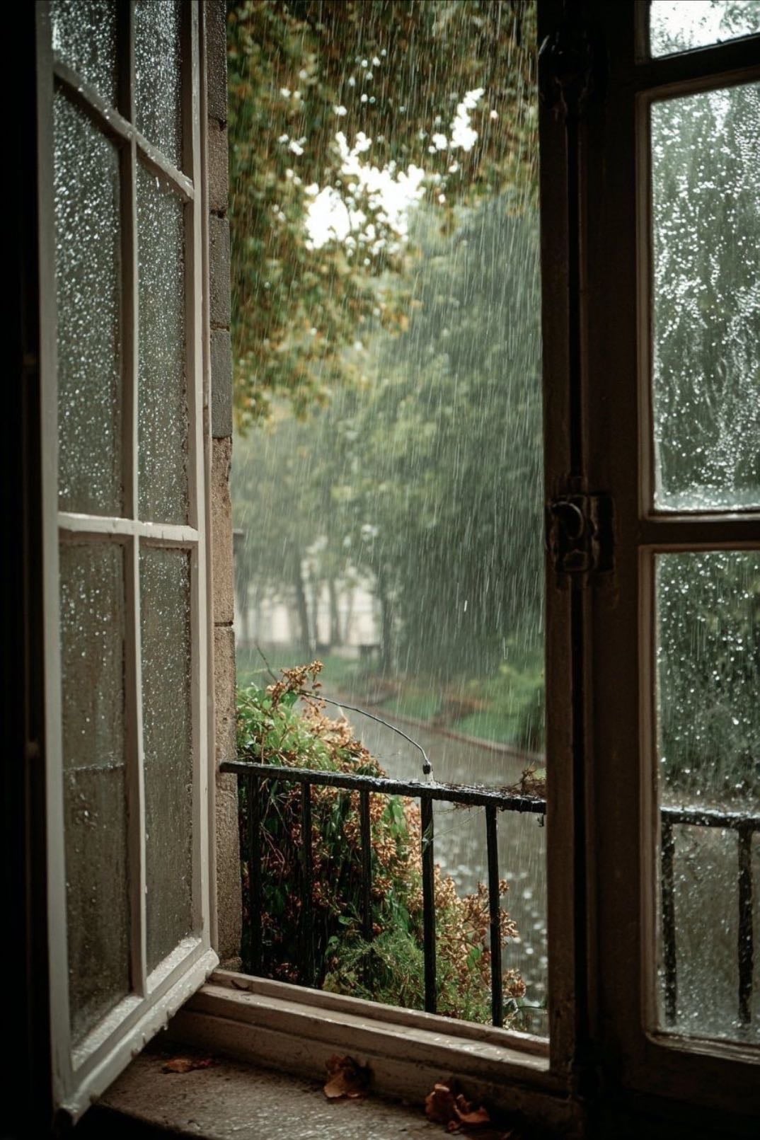 Listening to the rain