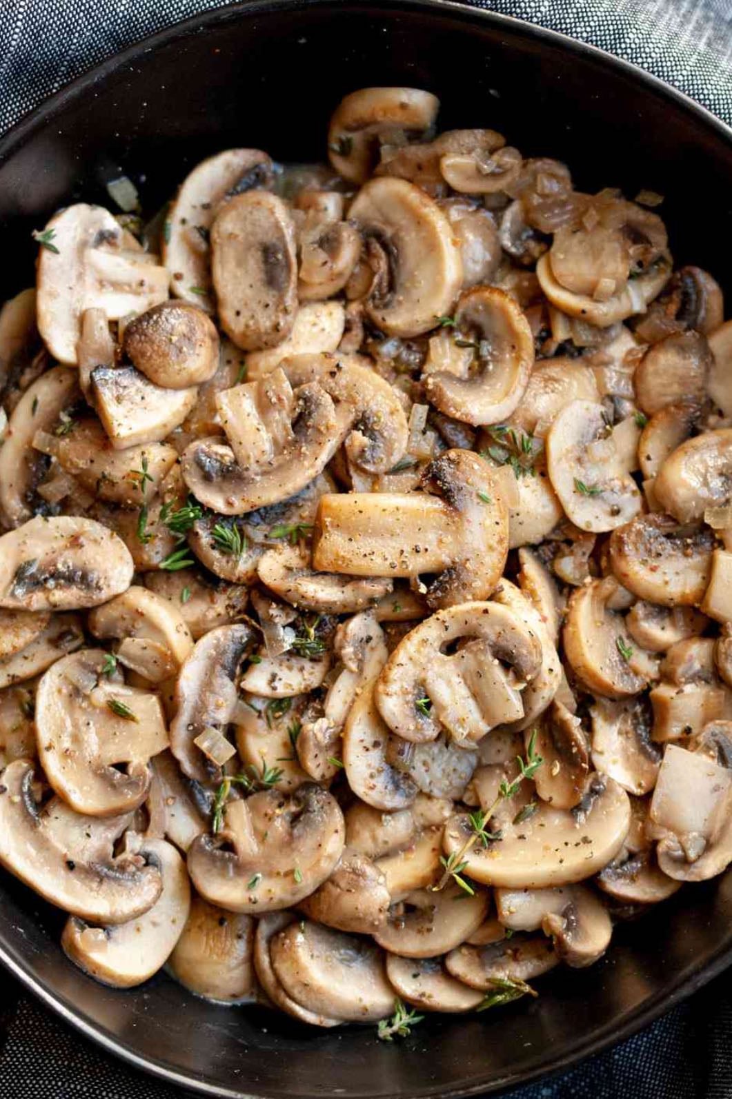 Saute mashroom