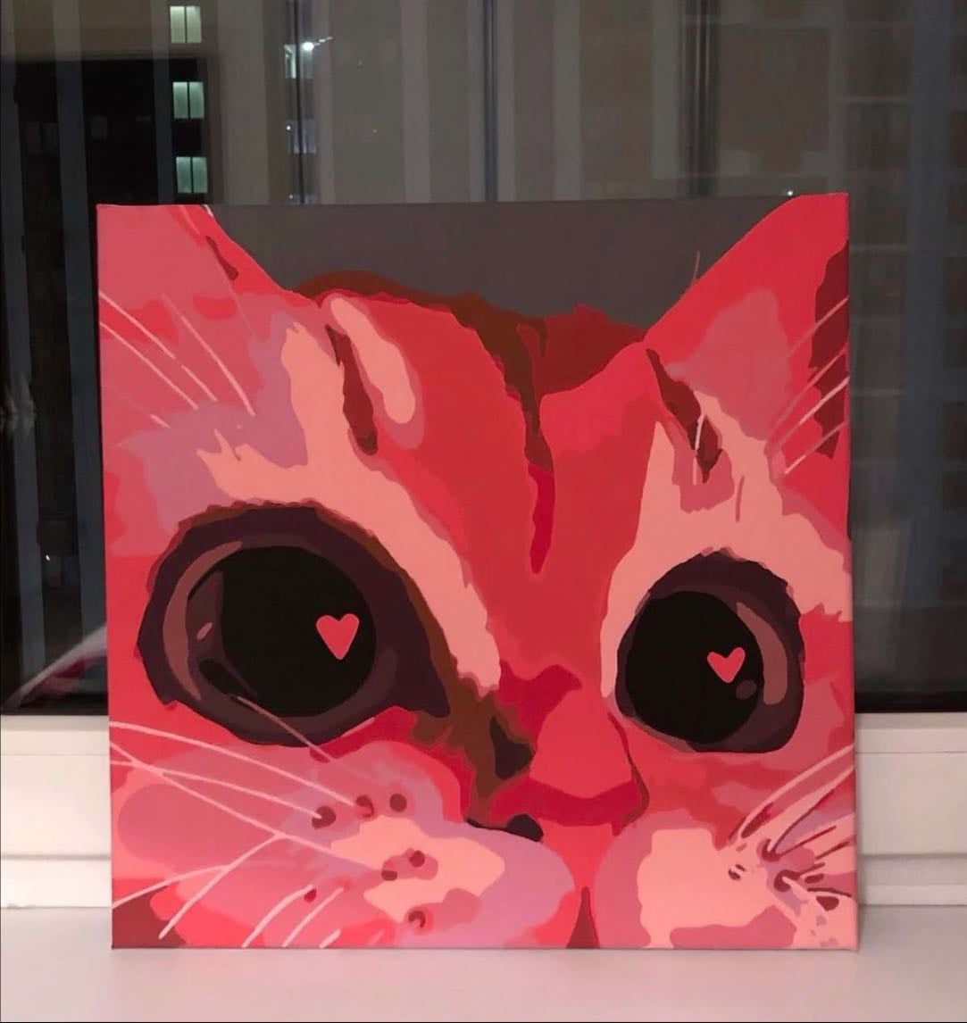 Cartoon painting